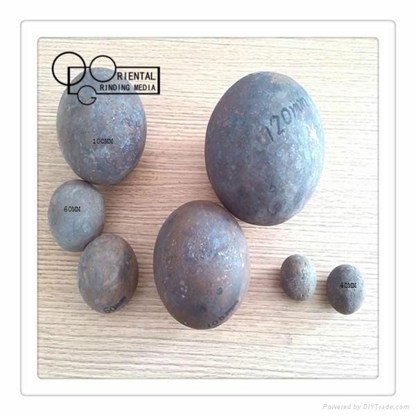 forged grinding steel media ball 2