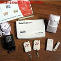 home wireless gsm home alarm system with led display