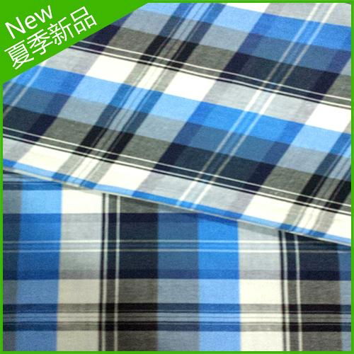 Cotton polyester yarn dyed fabric 2