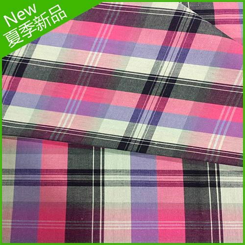 Cotton polyester yarn dyed fabric 3