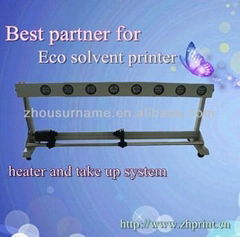 DOS1880 dryer and take up system for Eco solvent printer