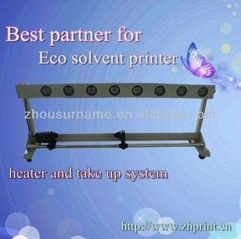 DOS1880 dryer and take up system for Eco solvent printer
