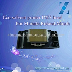 Solvent printer and Eco solvent printer heads