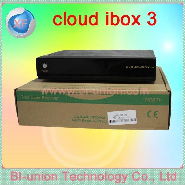 Cloud ibox 3 twin tuner DVB-S2 hd pvr linux 