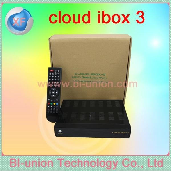Cloud ibox 3 twin tuner DVB-S2 hd pvr linux  2