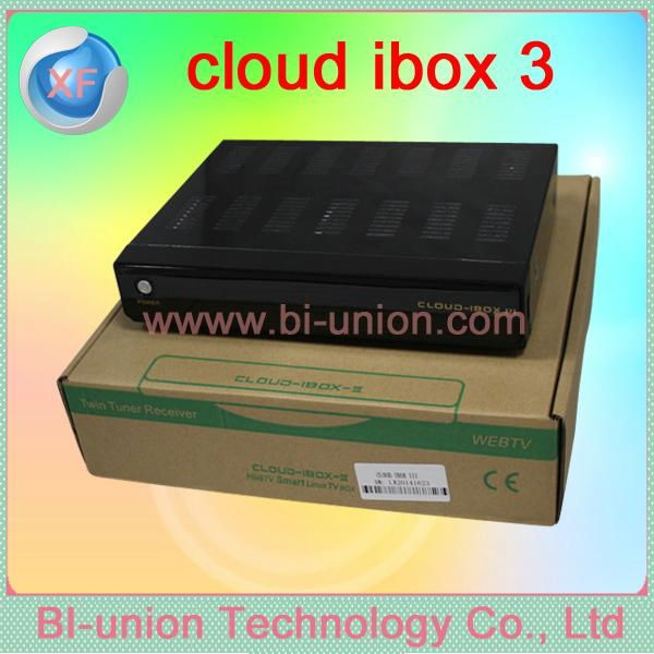 Cloud ibox 3 twin tuner DVB-S2 hd pvr linux  3