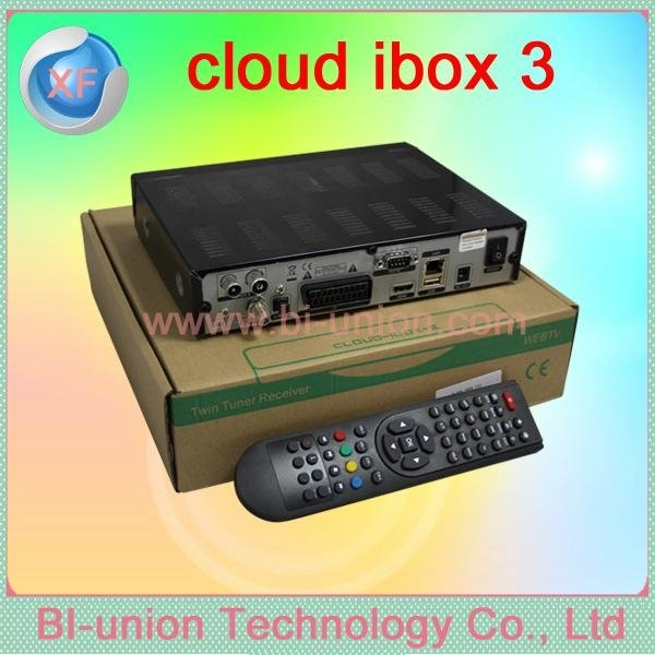 Cloud ibox 3 twin tuner DVB-S2 hd pvr linux  5