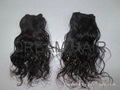 Curly Human Hair Weft