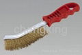 PLASTIC HANDLE STEEL WIRE BRUSH