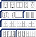 The thermal break window and door system55 5