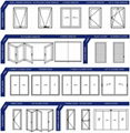 THermal Break Aluminium sliding Door with Double Glazed glass 5