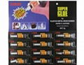 black cards  super glue  12pcs