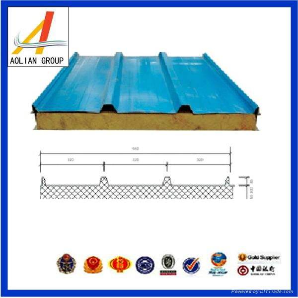 Fire Rated Rock Wool Sandwich Panel Supplier 5