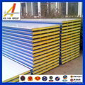 Color steel fiberglass wool sandwich panel for roof 3