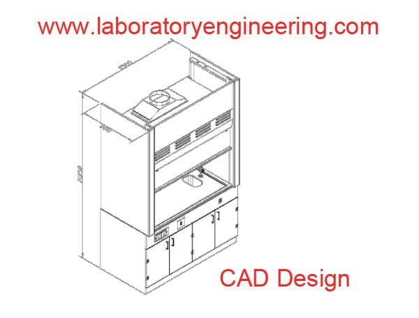 Lab all steel fume hood 5