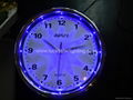 12 inch LED neon clock 1