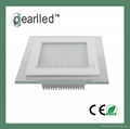 2013 newest led square downlight SMD5630 6W/12W/16w Round LED Panel Light CE R