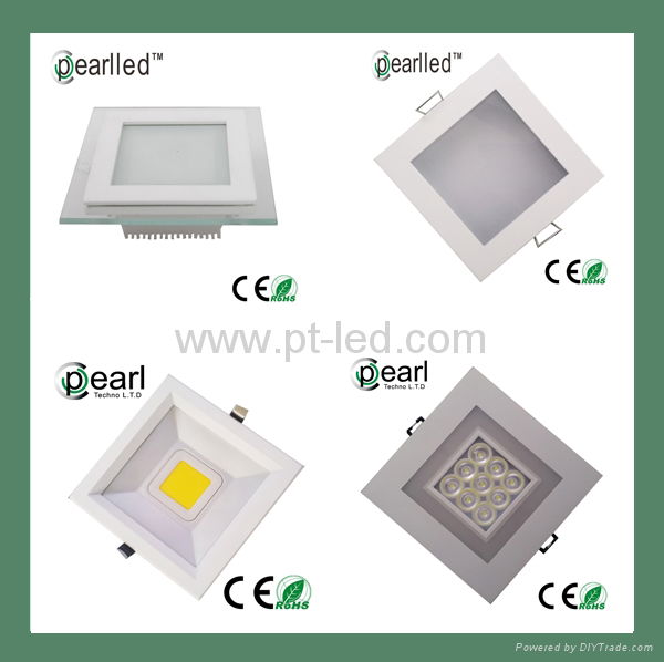 2013 newest led square downlight SMD5630 6W/12W/16w Round LED Panel Light CE R 4