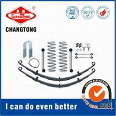 truck steel leaf spring suspension