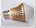 High Quality Gloden E27 6W LED Bulb