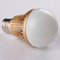 High Quality Gloden E27 6W LED Bulb 3