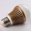 High Quality Gloden E27 6W LED Bulb 4