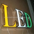 Front lit acrylic Led channel letter 2
