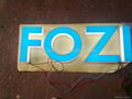 Full lit acrylic letter signs 1