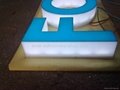 Full lit acrylic letter signs 2
