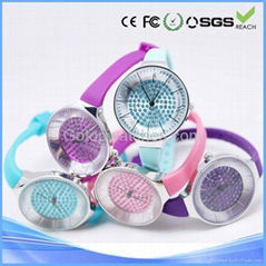 genuine diamond colorful silicone