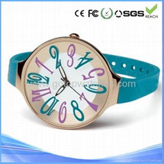 Big colorful numbers 2014 summer gifts brand watches