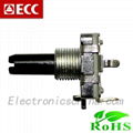 R16 Series with Horizontal Terminal Rotary Encoder