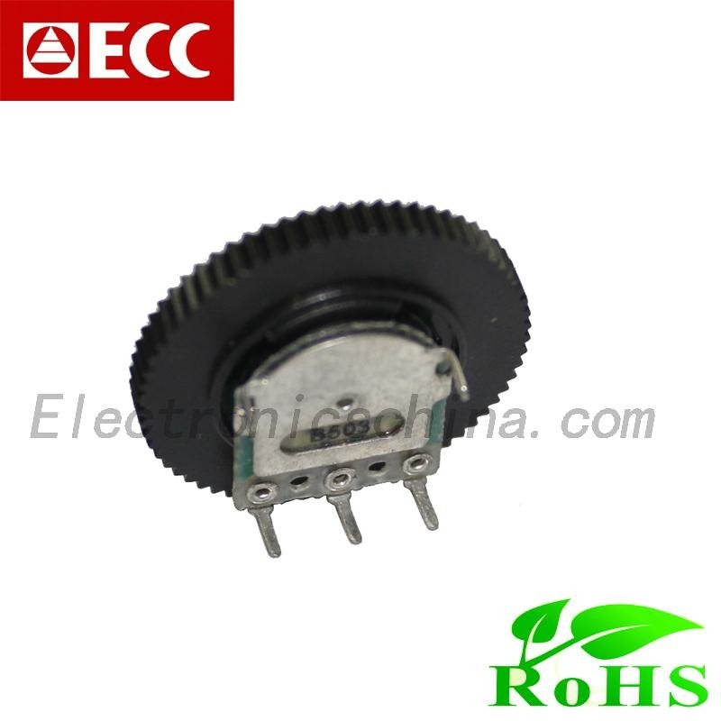 Rotary Potentiometer used for audio euipment devices  (R1001H(L)-D)