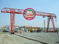 Model MH Electric Hoist Gantry Crane (truss style) 1