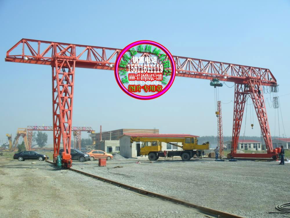 Model MH Electric Hoist Gantry Crane (truss style)