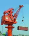 Fixed type container port crane