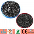 Economic black masterbatch mainly for recycled HDPE garbage bags