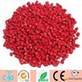 Injection molding plastic raw material Red color masterbatch 1