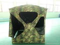 Camouflage Coated PU Hunting Blind