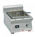 countertop commercial induction deep chip fryer 