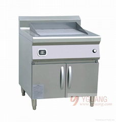   commercial free-standing induction cooker griddle flat plate low price