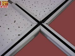 Solid groove t grid for the gypsum ceiling installation