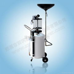 Air-operated waste oil suction