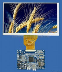 7'' tft lcd module with memory for video intercoms