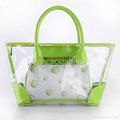 Fashionable clear beach bags