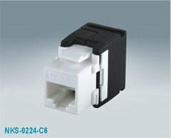 CAT6 UTP 180 Degree RJ45 Toolless