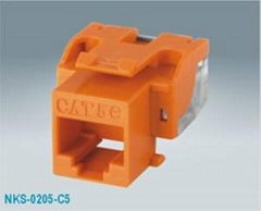 Cat5e UTP Keystone Jack (NKS-0205-C5e)