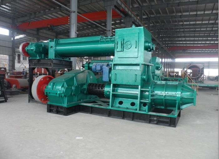 $30000 Double-stage Vacuum Extruder Brick Making Machine for Hoffman/Tunnel Kiln 4