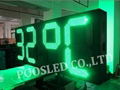 led digital 7segment time and temperature display 1