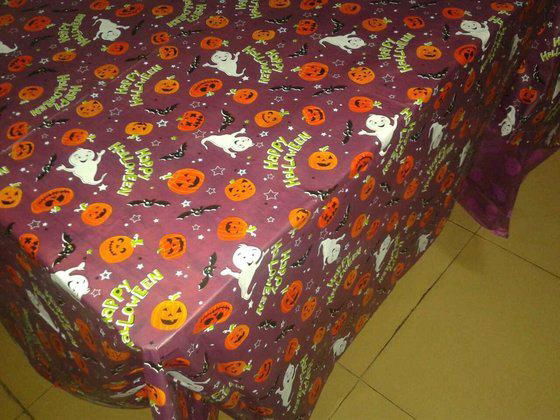 Custom Printed Halloween Tablecloths